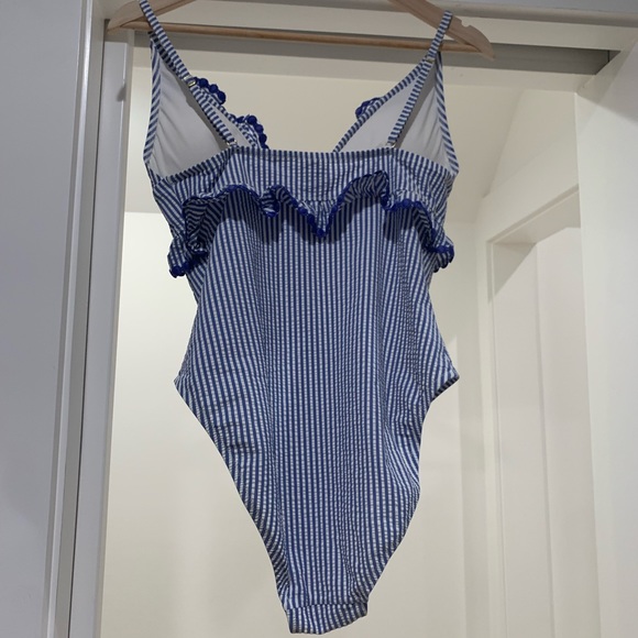 JCrew Seersucker Bathingsuit - Picture 3 of 3